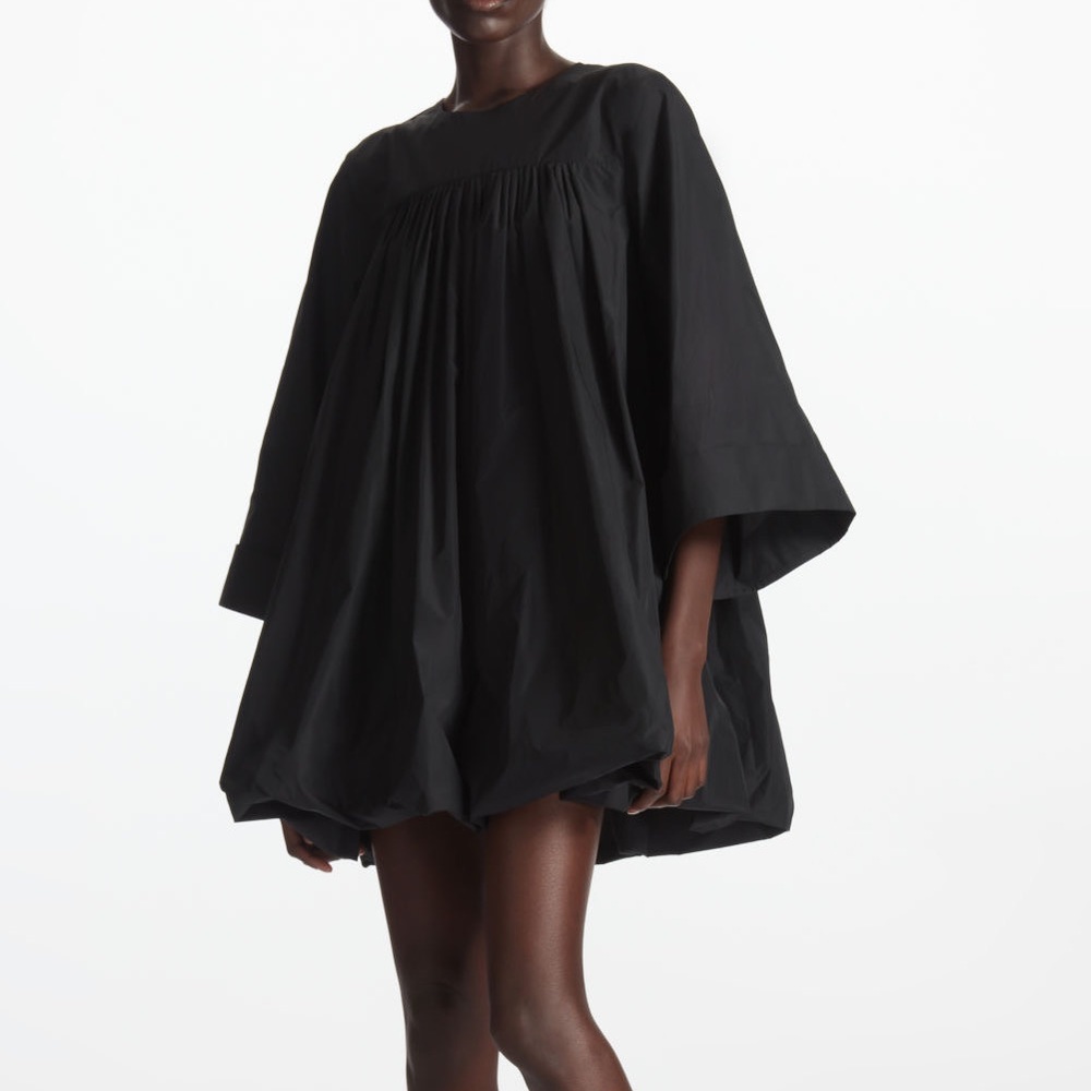 COS VOLUMINOUS A-LINE MINI DRESS
